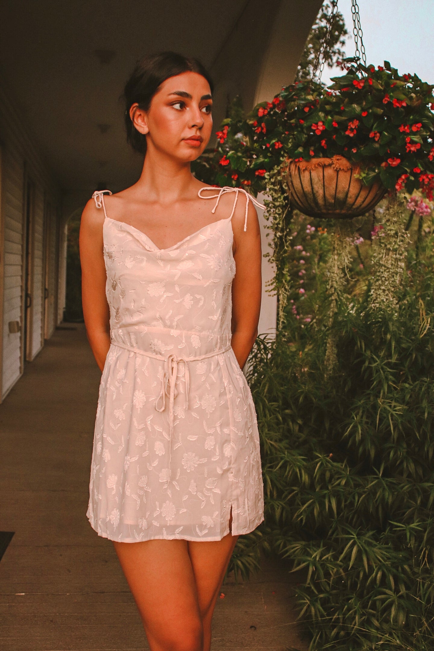 Penelope Mini Dress Cream
